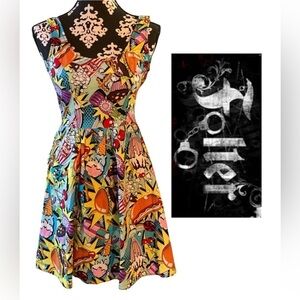 Modcloth x Folter Good Enough to Eat A-Line Dress - Size XS